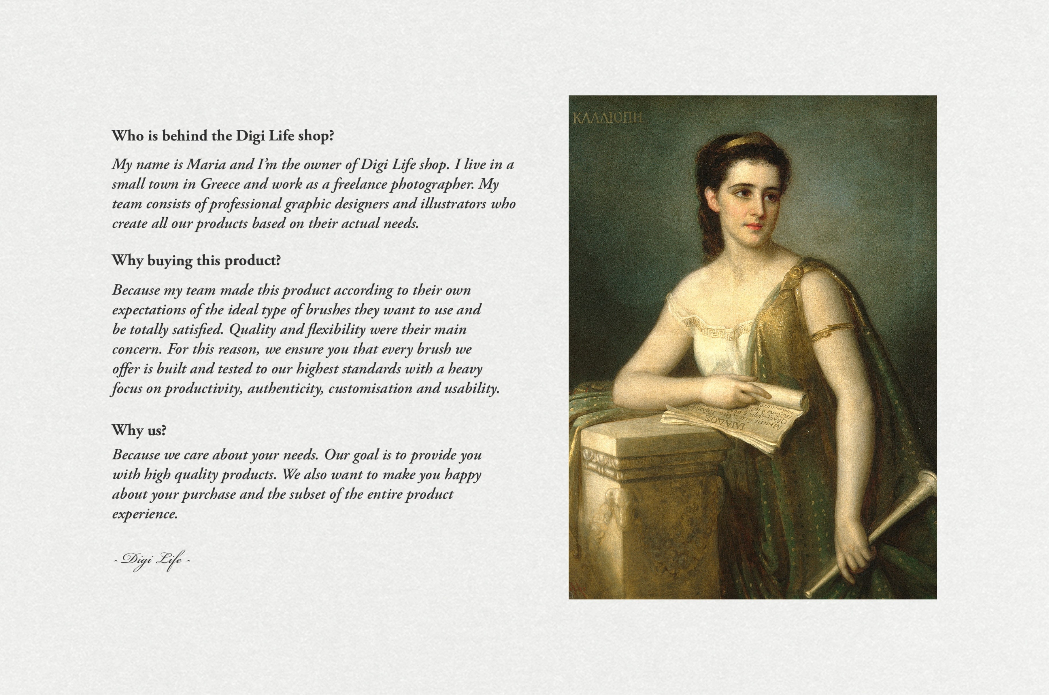 Calliope Procreate Kit