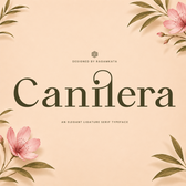 Canilera - Luxury Ligature Serif Font