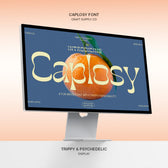 Caplosy – Trippy Font