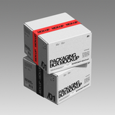 Cardboard Packaging Box Mockup