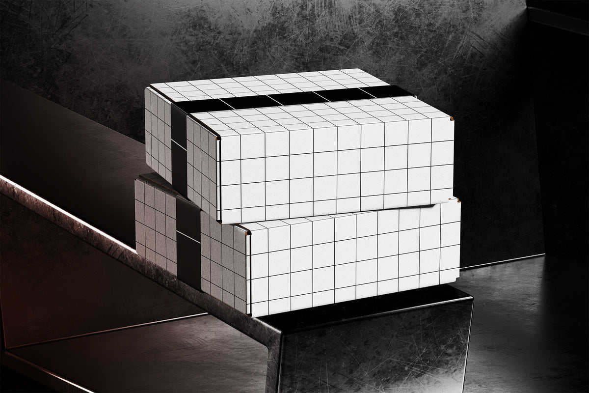 Cardboard Packaging Box Mockup by Morrobati, preview 2