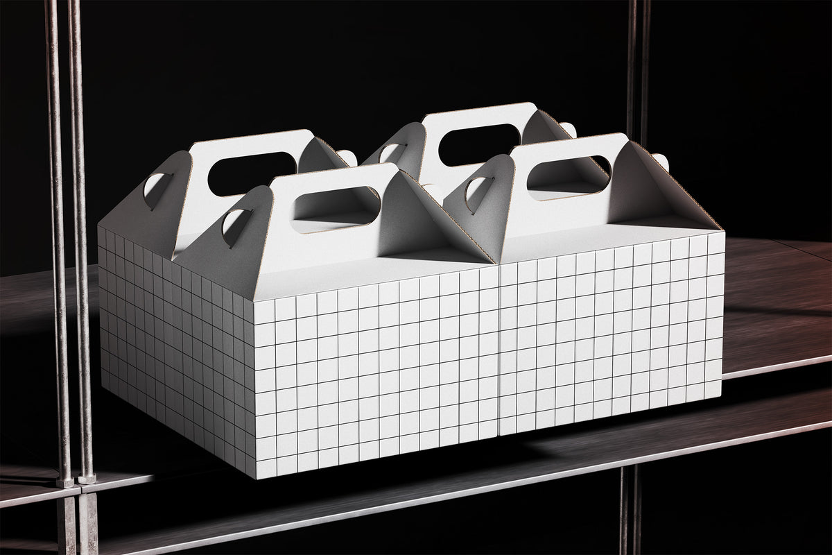 Cardboard Packaging Box Mockup by Morrobati, preview 4