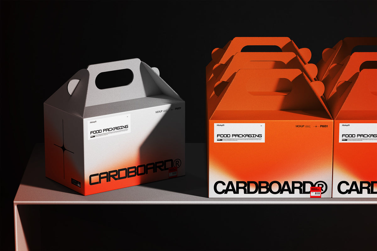 Cardboard Packaging Box Mockup by Morrobati, preview 5