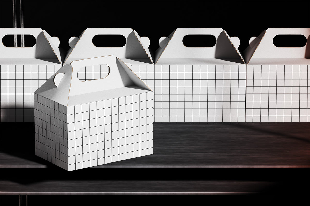 Cardboard Packaging Box Mockup by Morrobati, preview 6