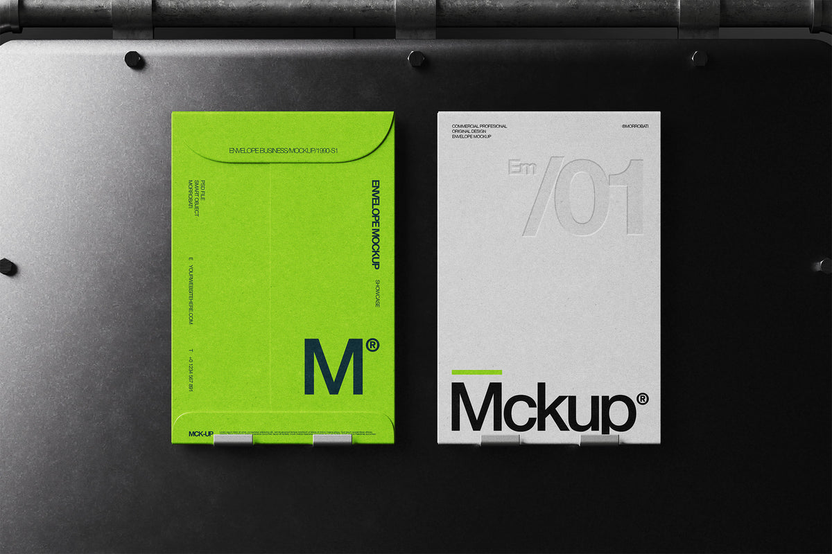 Catalog Envelope Mockup by Morrobati, preview 5