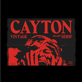 Cayton – Vintage Sharp Serif Font