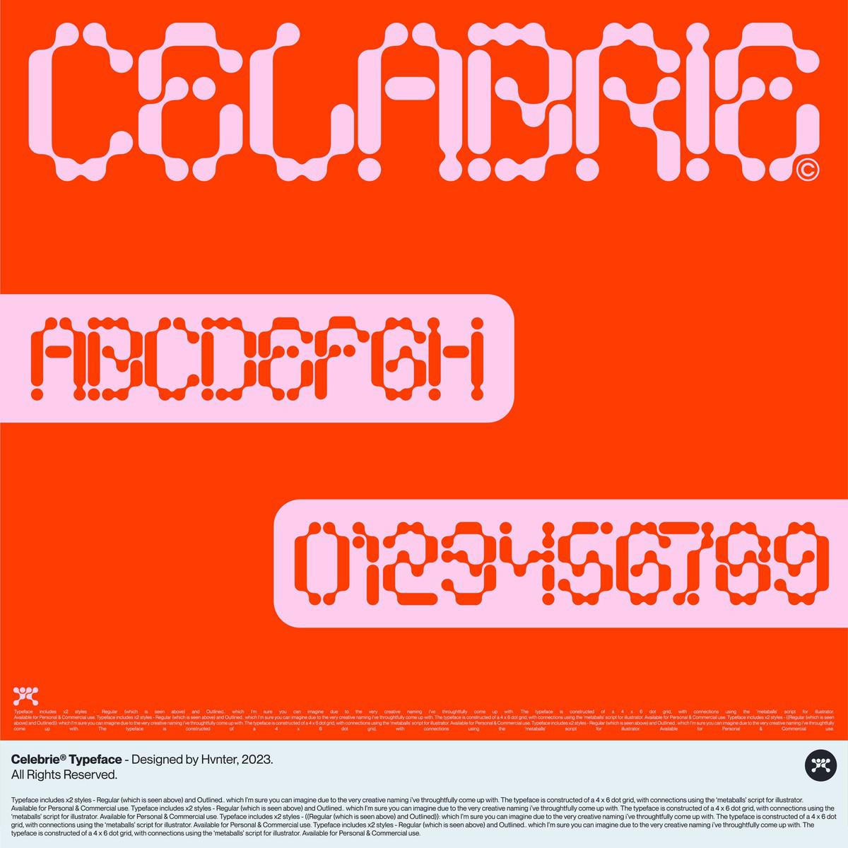 Celebrie Typeface