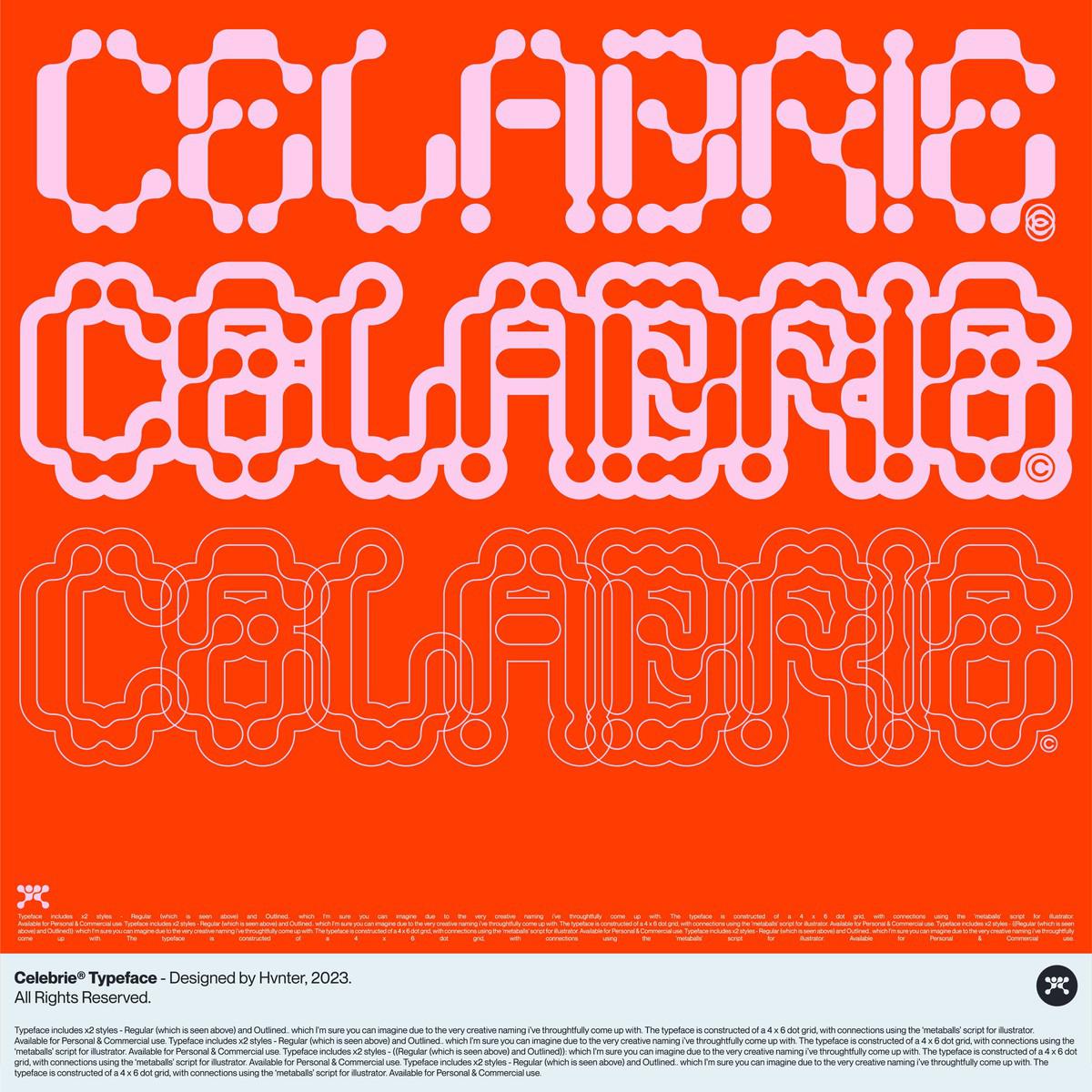 Celebrie Typeface