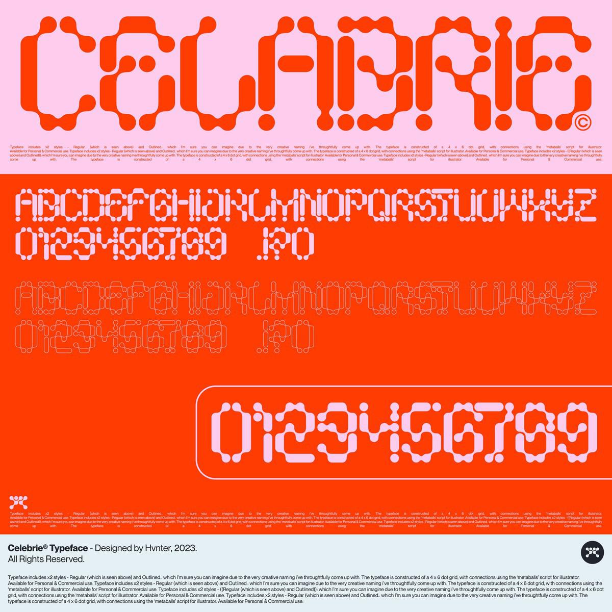 Celebrie Typeface