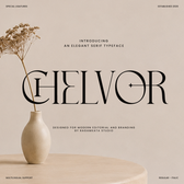 Chelvor - Stylish Ligature Serif Font