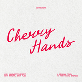 CherryHands- Retro Script Font