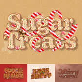 Christmas Cookie Text Effect