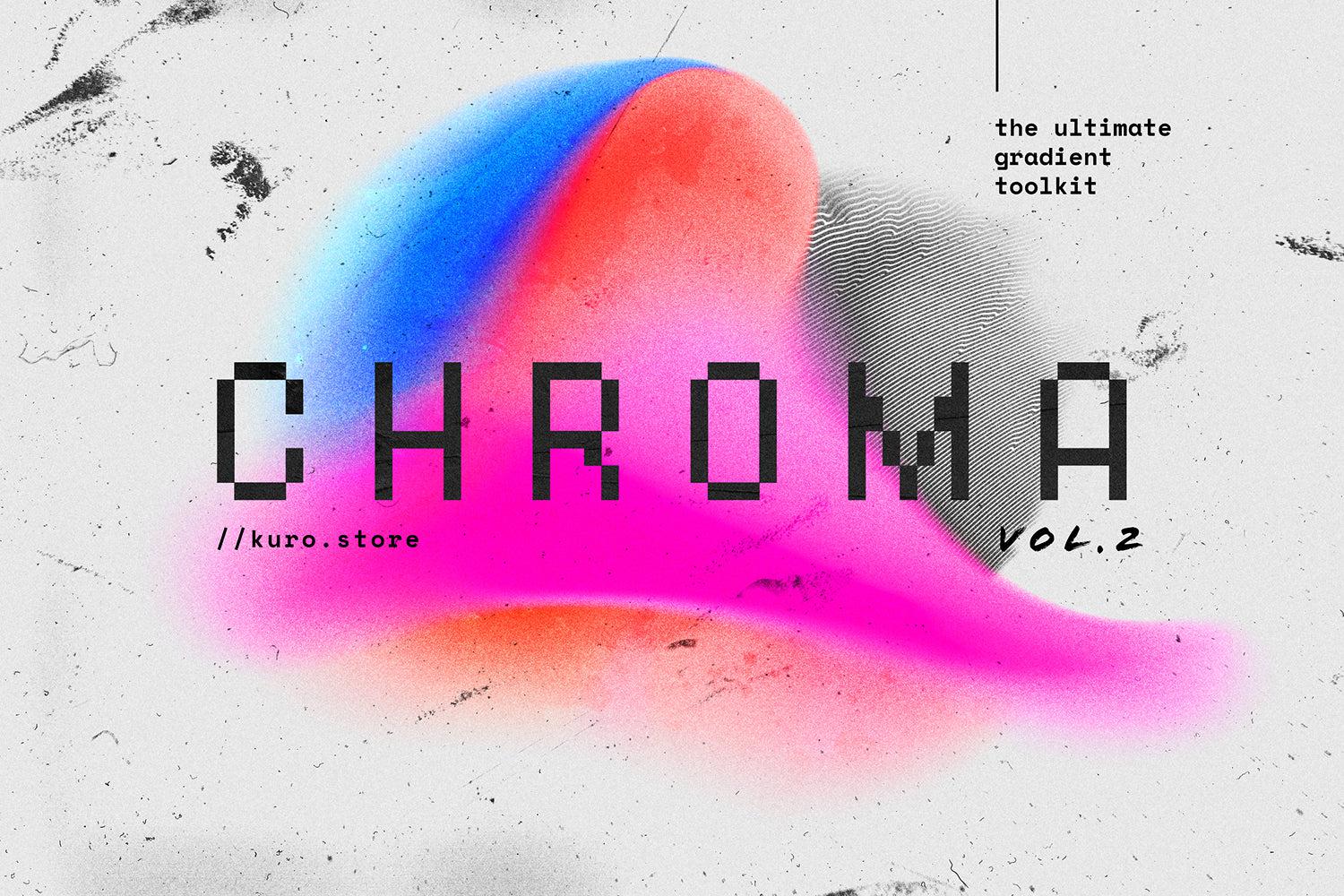 Chroma Grainy Gradient Textures Vol. 2