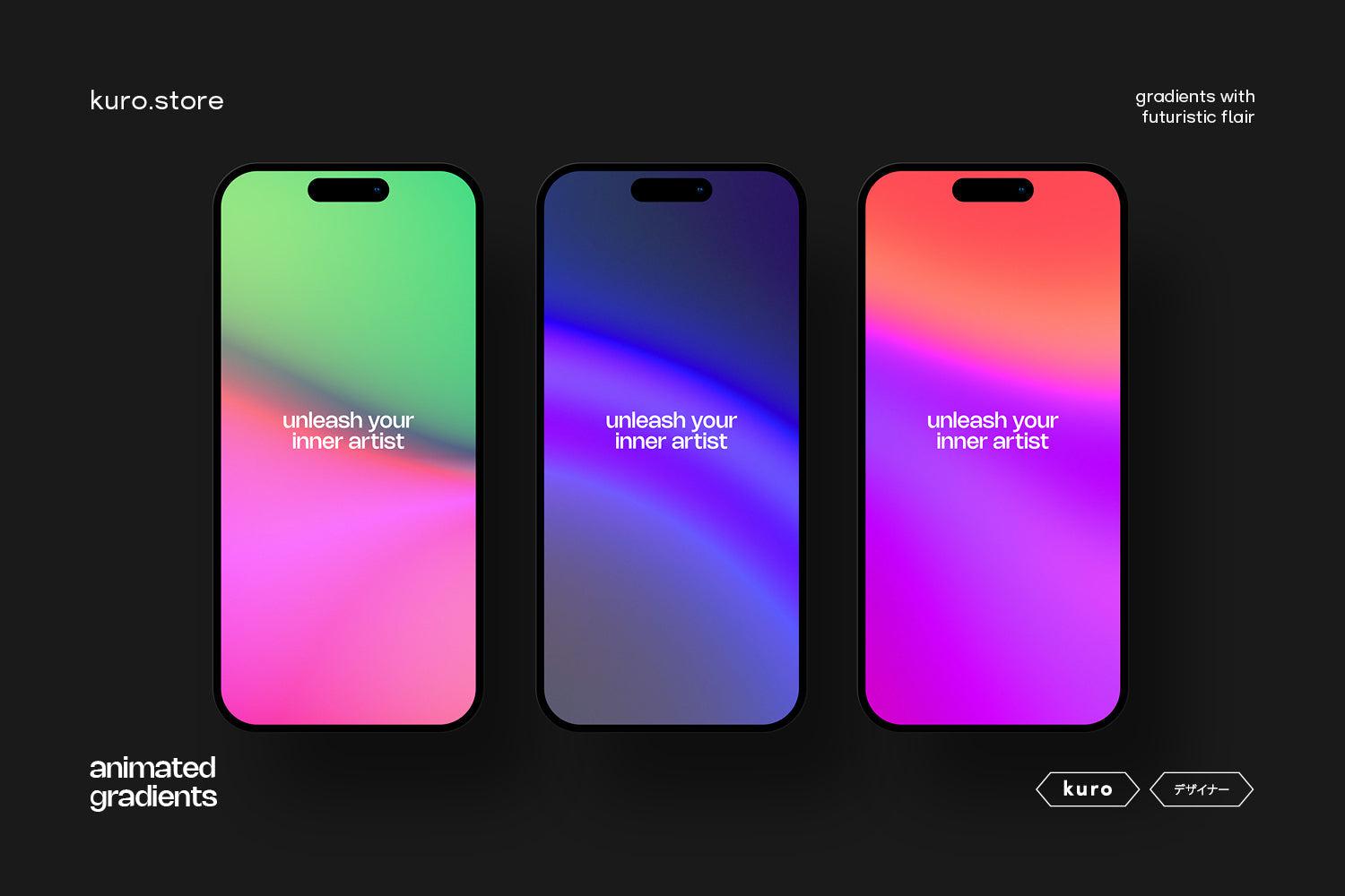 Chroma Motion Animated Gradients