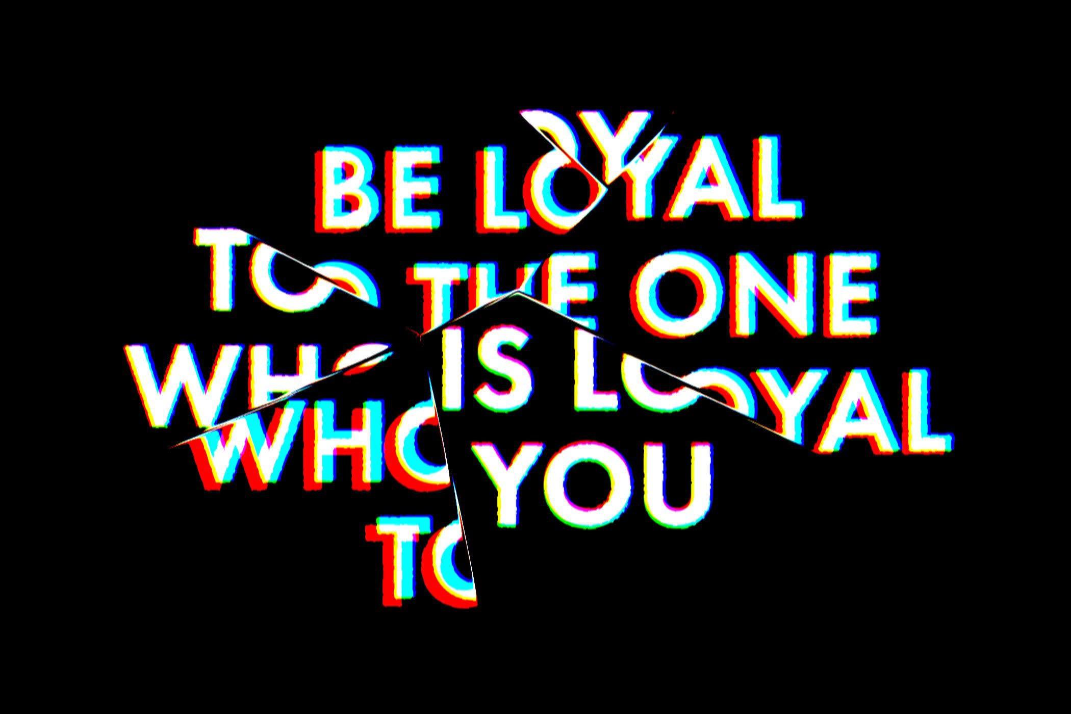 Chromatic Glitch Text Effects