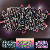 Chrome Graffiti Street Text Effect