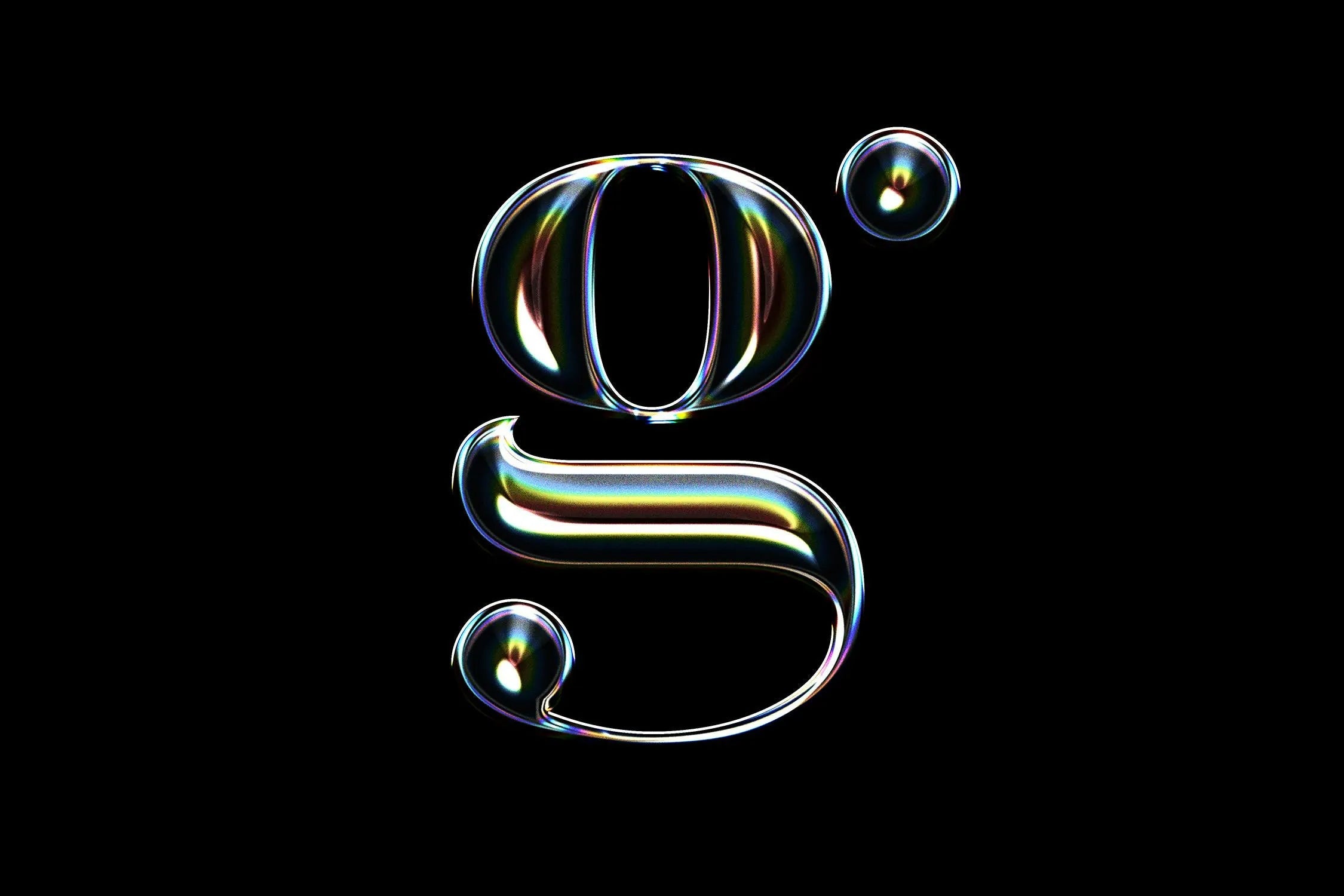 Chrome Logo Mockup
