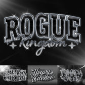 Chrome Silver Metallic Text Effect