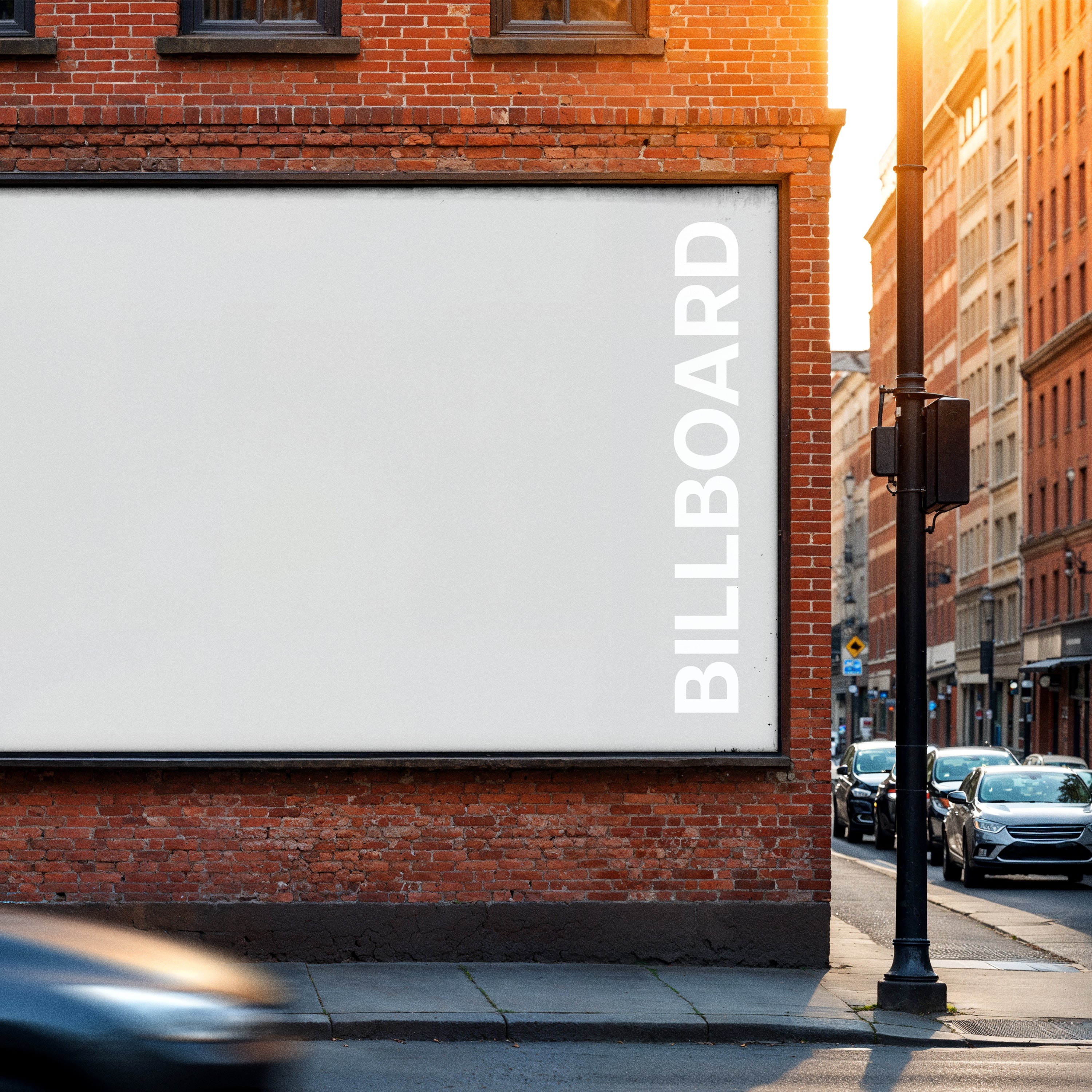 City Billboard Mockup