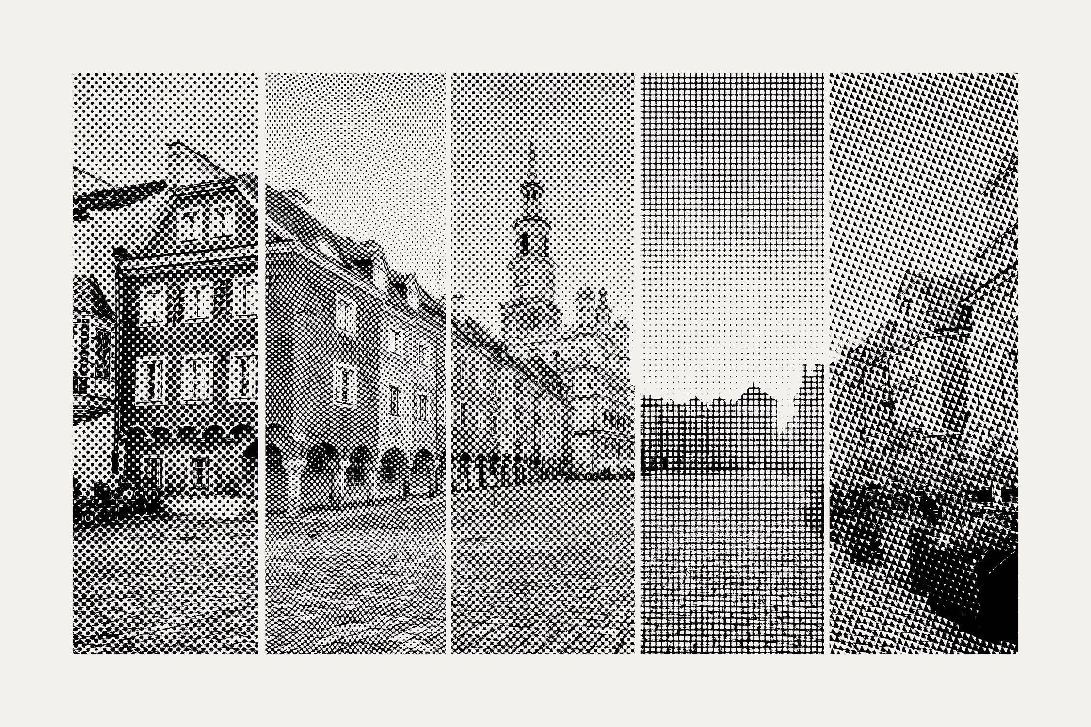Classic Halftone Photo Effects