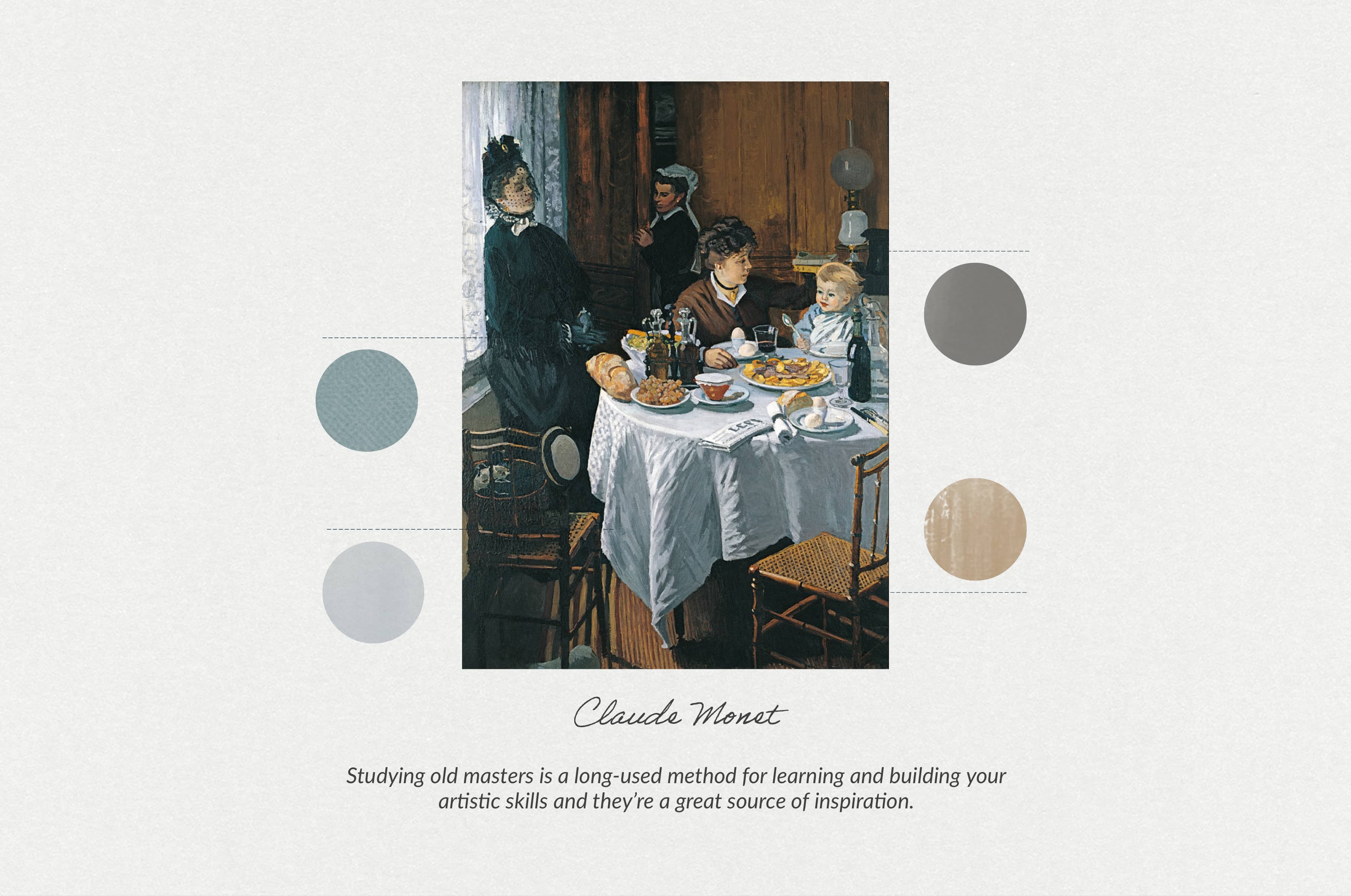 Claude Monet Procreate Brushes & Color Palettes