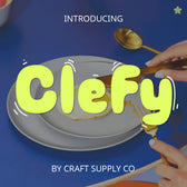 Clefy – Bubble Font