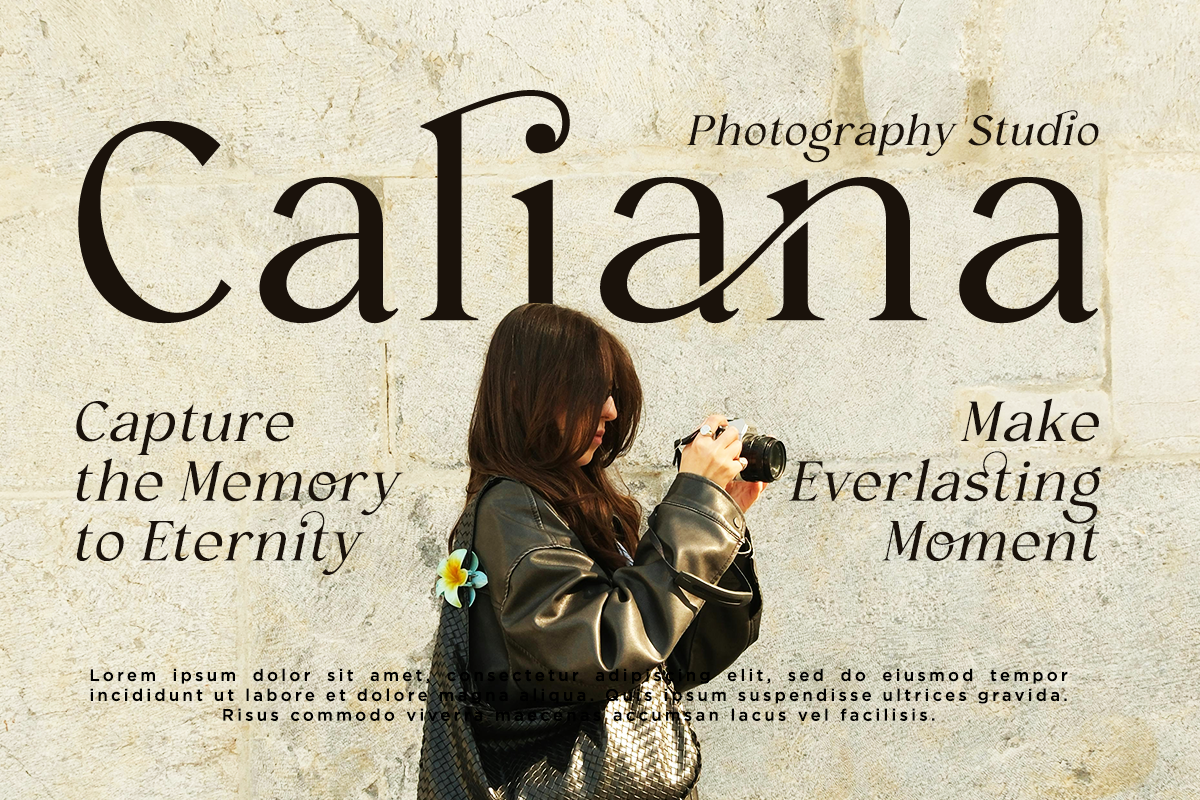 Clony - Luxury Ligature Serif Font by Ragamkata Studio, preview 5