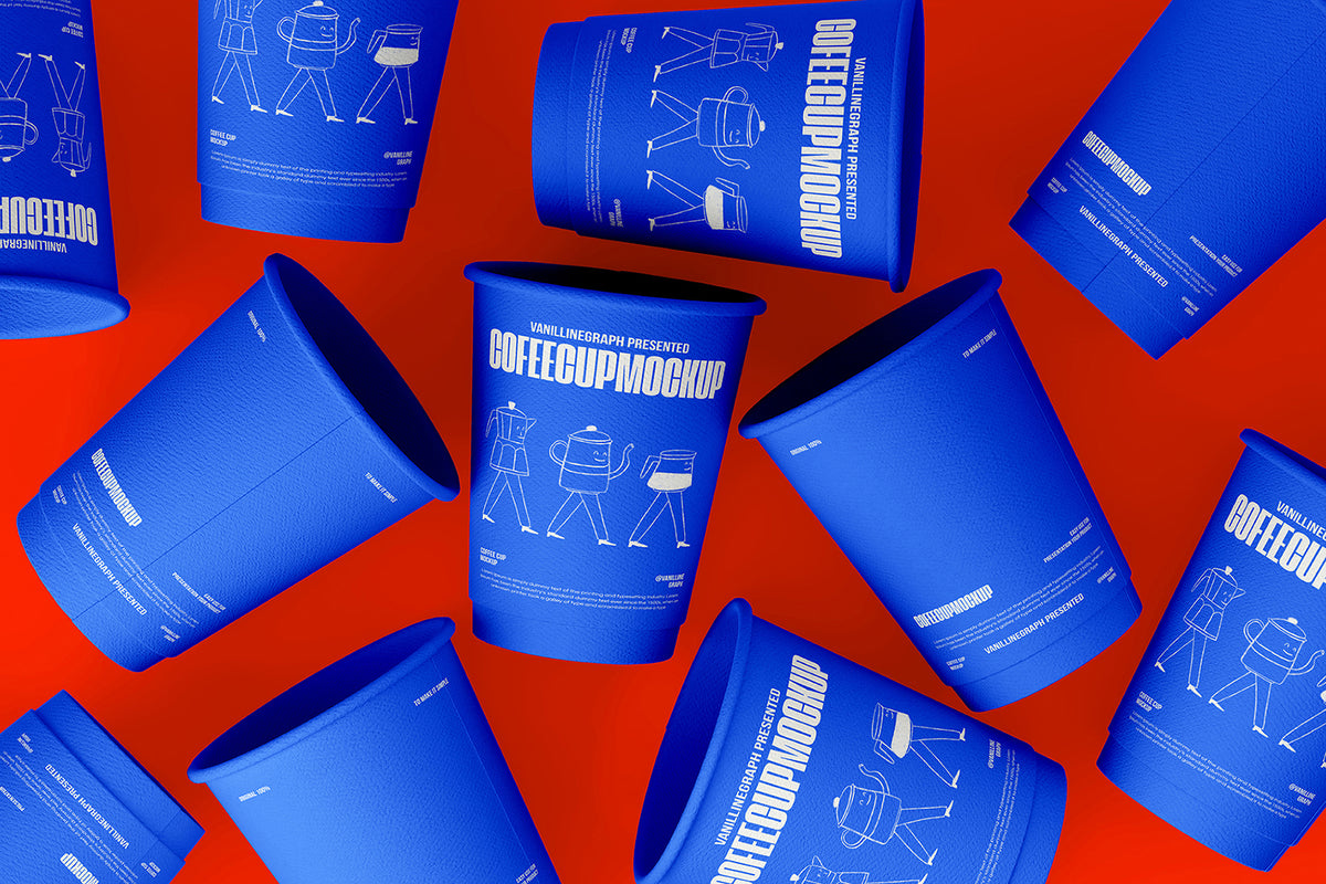 Coffee Cup Mockup by VanillineGraph, preview 6