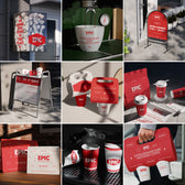 Coffee Shop Branding Mockup
