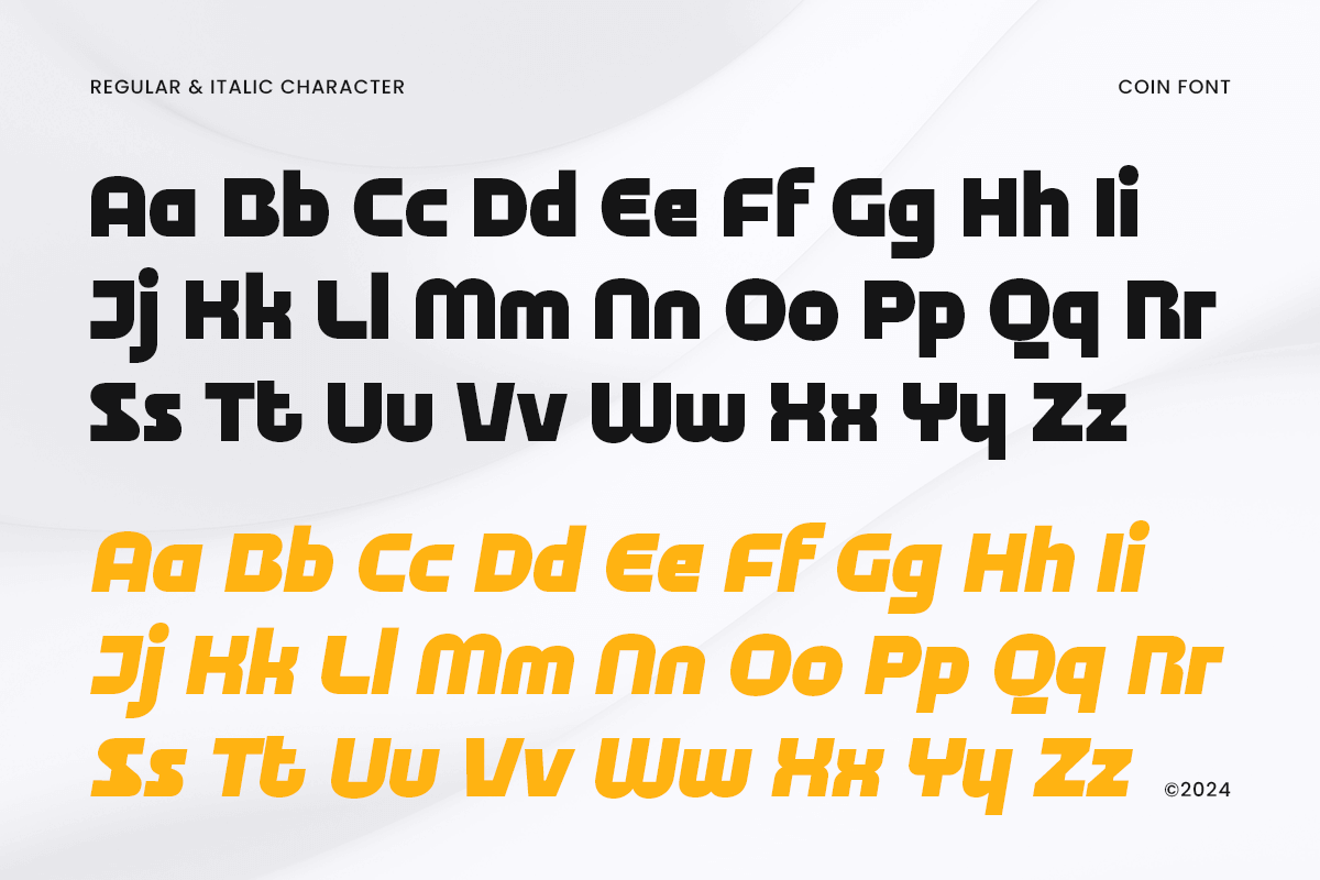 Coin - Logo Font by Dareco Studio, preview 12