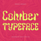 Coluber – Trippy Font