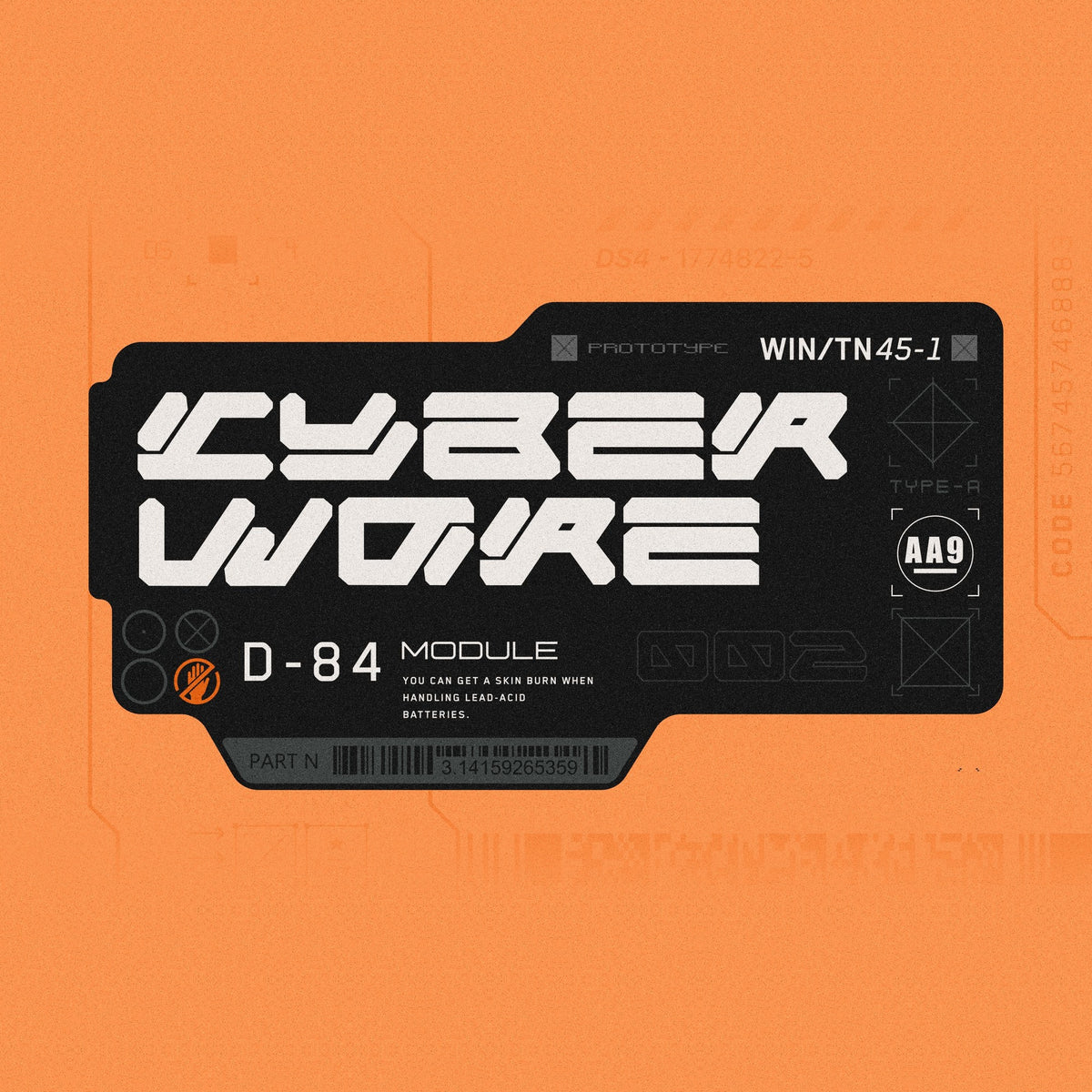 Core Tech - Futuristic Tech Font by Imoodev, preview 3