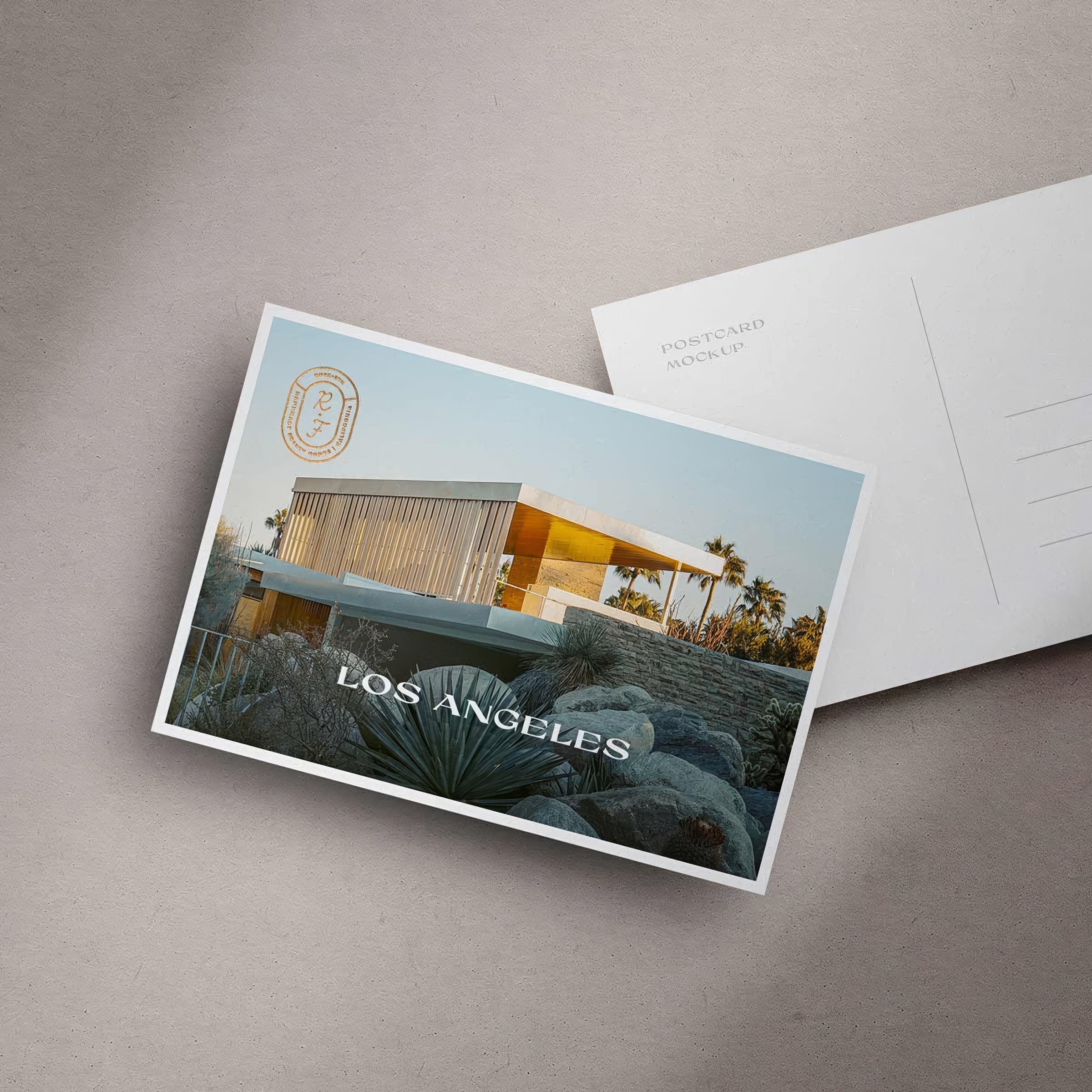 Correo Postcard Mockups