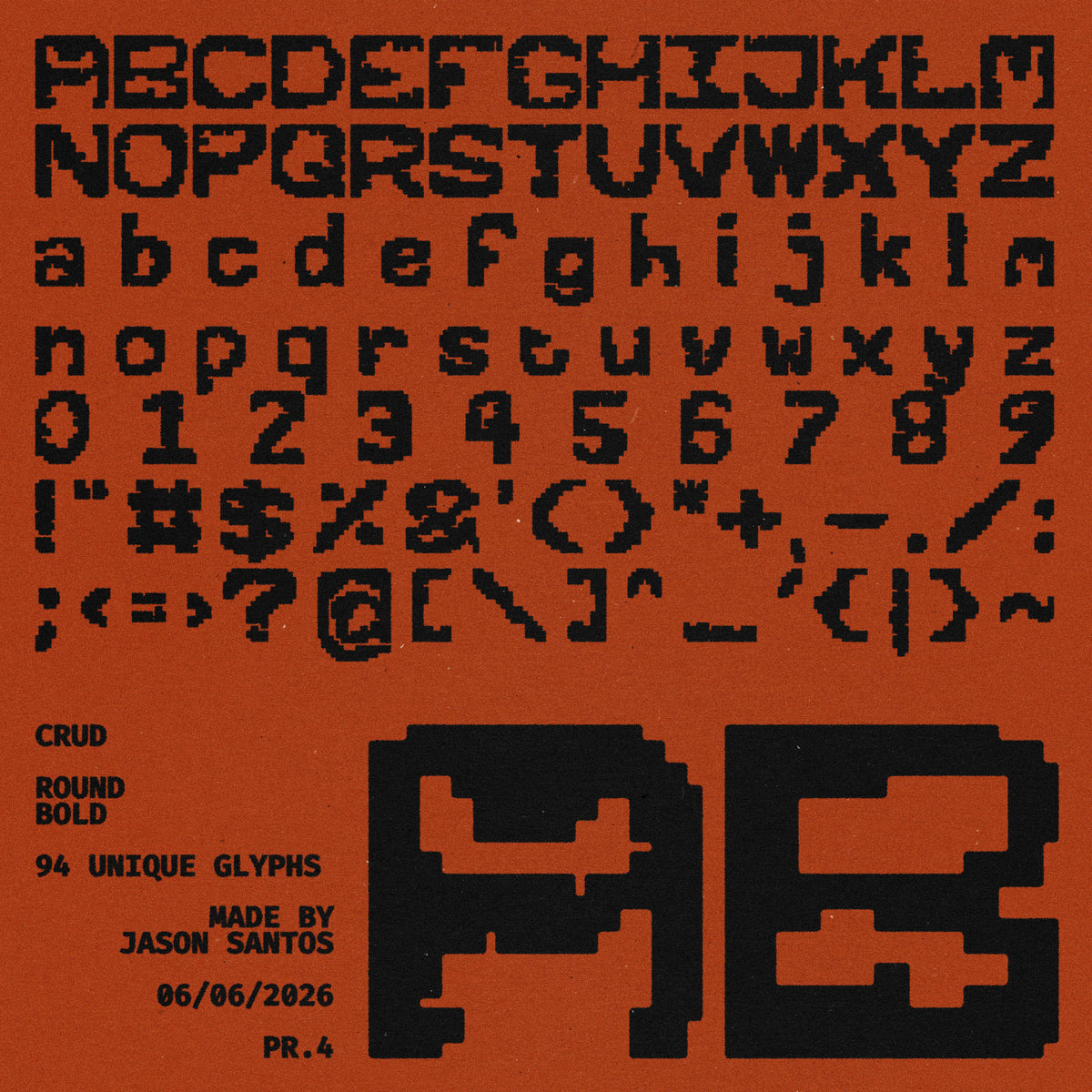 Crud Typeface by Jason Santos, preview 6