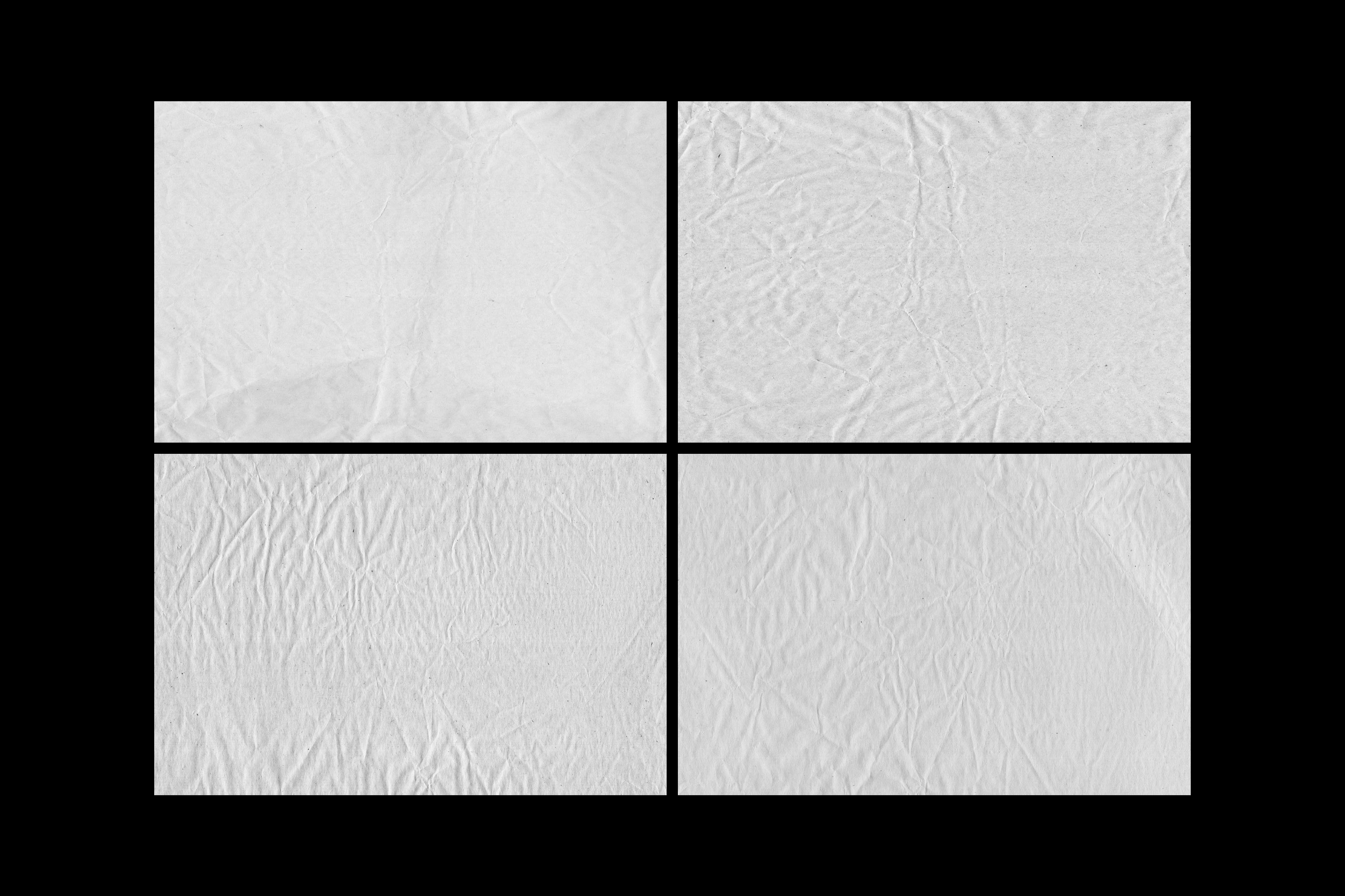 Crumpled Paper Textures Collection