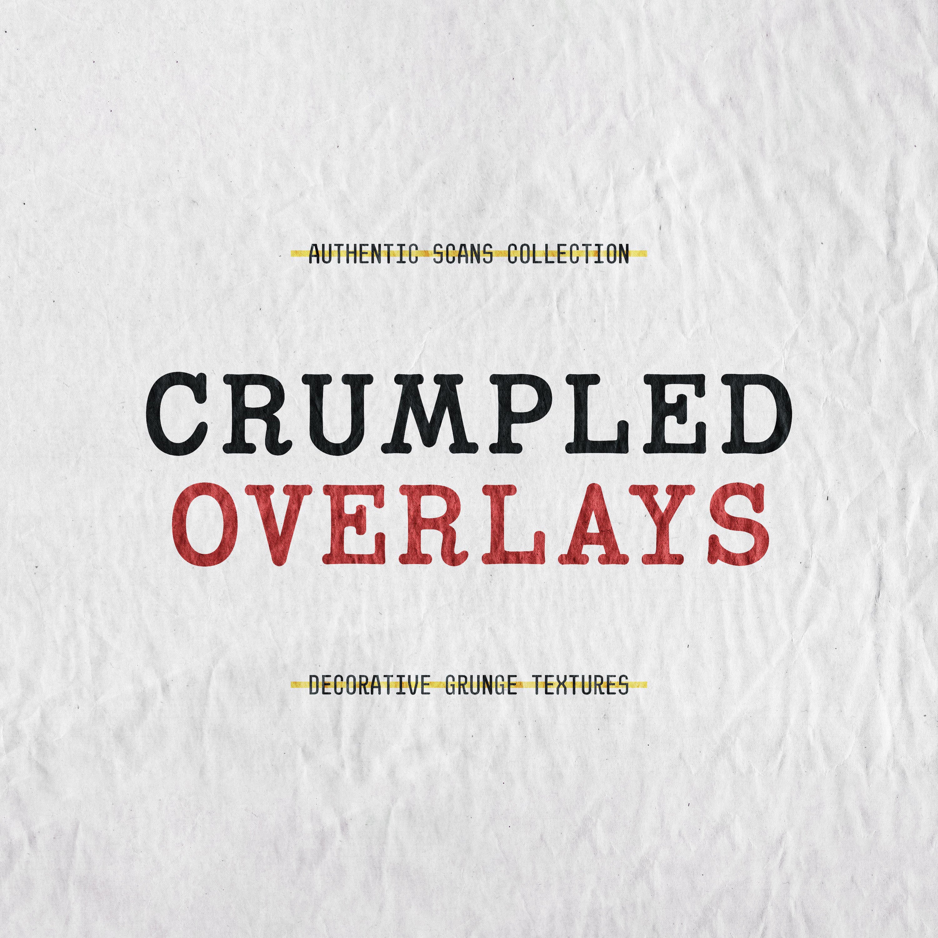 Crumpled Paper Textures Collection