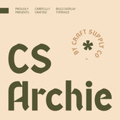 CS Archie – Blackletter Font