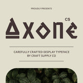 CS Axone – Ancient Greek Font