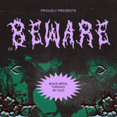 CS Beware – Black Metal Font
