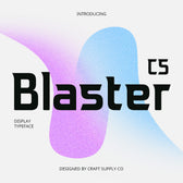 CS Blaster – Techno Font