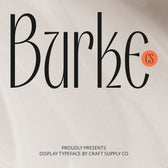 CS Burke – Classic Font
