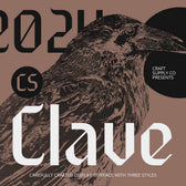 CS Clave – Gothic Font