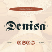 CS Denisa – Blackletter Font