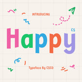 CS Happy – Fun Font