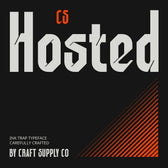 CS Hosted – Inktrap Font