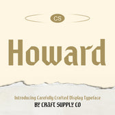 CS Howard – Gothic Font