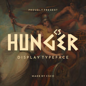 CS Hunger – Ancient Greek Font