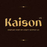 CS Kaison – Classic Font