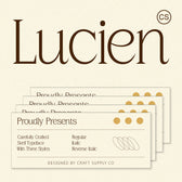 CS Lucien – Elegant Font