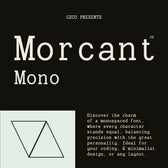 CS Morcant Mono – Monospaced Font